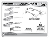 Yakima LANDING PAD 16 Guía De Inicio Rápida