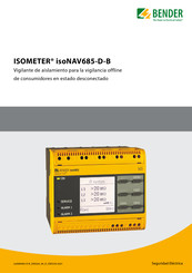 Bender ISOMETER isoNAV685-D-B Manual Del Usario