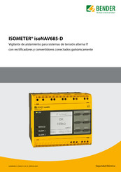 Bender ISOMETER isoNAV685-D Manual Del Usario