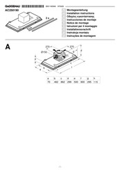 Gaggenau 9001160946 Instrucciones De Montaje