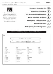 RS V9984 Hoja De Instrucciones