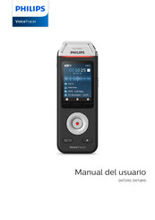 Philips VoiceTracer DVT2810 Manual Del Usuario