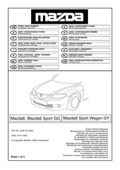 Mazda GJ6A V4 050G Instrucciones De Montaje