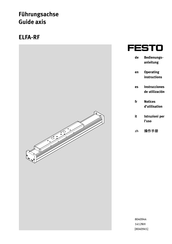Festo ELFA-RF-80 Instrucciones De Utilizacion