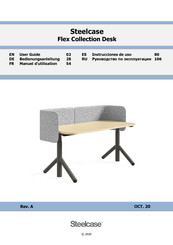 Steelcase Flex Collection Desk Instrucciones De Uso