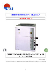 PSA OPTIPAC 10 Instrucciones De Instalación Y De Utilización