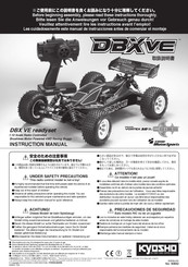 Kyosho DBXVE Manual Del Usuario