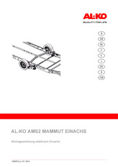 AL-KO AMS2 Mammut Tandem Manual Del Usuario