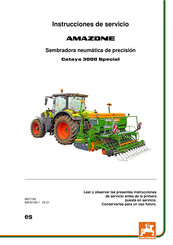 Amazone Cataya 3000 Special Instrucciones De Servicio