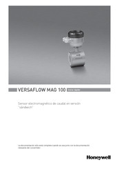 Honeywell VERSAFLOW MAG 100 Inicio Rápido