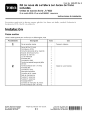 Toro 02918 Instrucciones De Instalación