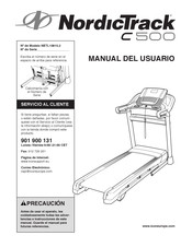 ICON NordicTrack C 500 NETL15815.2 Manual Del Usuario