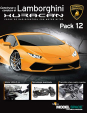 AUTOMOBILI LAMBORGHINI HURACAN Pack 12 Guía De Montaje