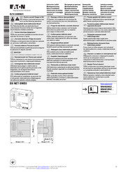 Eaton PowerXL DX-NET-SWD3 Instrucciones De Montaje
