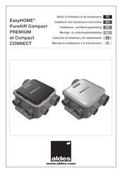 aldes EasyHOME Compact CONNECT Instrucción De Instalación Y De Mantenimiento