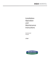 AGA marvel 17CAF Instrucciones De Instalación, Utilización Y Mantenimiento