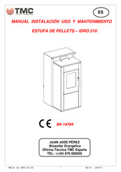 TMC IDRO 216 Manual De Instalación, Uso Y Mantenimiento