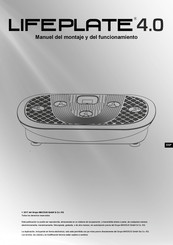 Maxxus LIFEPLATE 4.0 Manual De Montaje Y Operacion