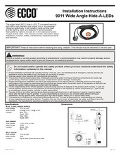 Ecco Hide-A-LED 9011 Instrucciones De Instalación