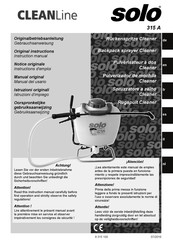 Solo 315 A Manual De Instrucciones