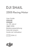 DJI SNAIL 2305 Guia Del Usuario