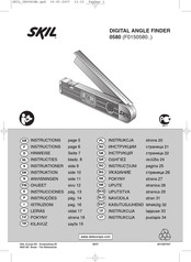 Skil 0580 Manual Del Instrucciones