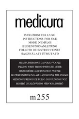 Medicura m255 Folleto De Instrucciones