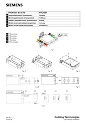 Siemens FDCIO223 Manual De Instrucciones