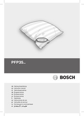 Bosch PFP35 Serie Instrucciones De Uso