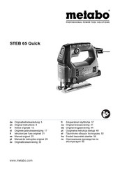 Metabo STEB 65 Quick Manual Original