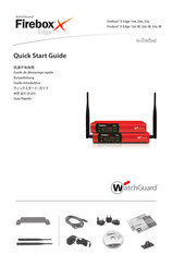 Watchguard FireBox X Edge 55e Guía Rápida