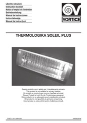 Vortice THERMOLOGIKA SOLEIL PLUS Manual De Instrucciones