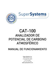 Super Systems CAT-100 Manual De Funcionamiento