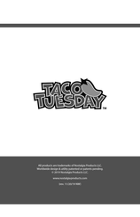 Nostalgia TACO TUESDAY TTMSB64LG Instrucciones Y Recetas