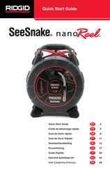 RIDGID SeeSnake nanoReel Guia De Inicio Rapido