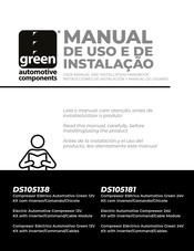 Green DS105138 Instrucciones De Instalación Y Manual De Usuario