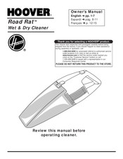 Hoover Road Rat El Manual Del Propietario