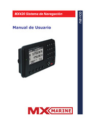 MX Marine navico MX420/BRIM Manual De Usuario