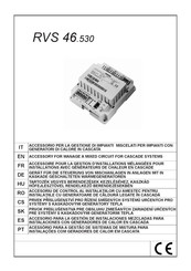Siemens RVS46.530 Manual Del Usuario