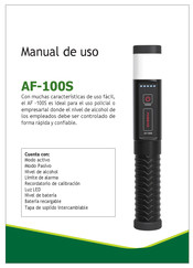 Alcofind AF-100S Manual De Uso