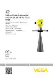 Vega VEGAPULS 67 Instrucciones De Seguridad