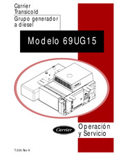 Carrier 69UG15 Manual De Operación Y Servicio