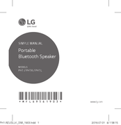 LG PH1L Manual Simple
