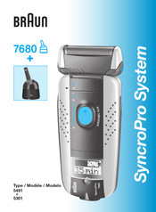 Braun SyncroPro Clean&Renew 7680 Manual Del Usuario