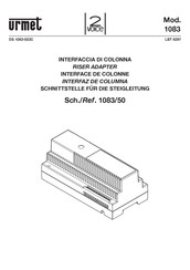 Urmet 1083/50 Manual De Instrucciones