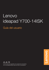 Lenovo ideapad Y700-14ISK Guia Del Usuario