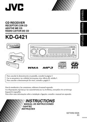 JVC KD-G421 Manual De Instrucciones