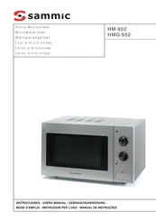 Sammic HM-902 Manual Del Usuario