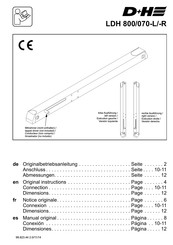 D+H LDH 800/070-L Manual Original