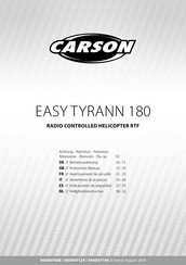 Carson EASY TYRANN 180 Indicaciones De Seguridad